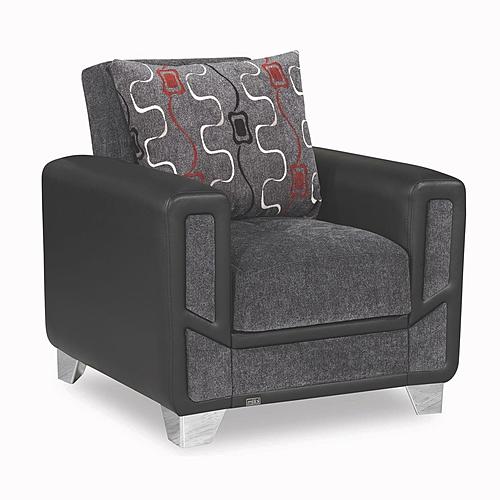 Mondo Modern Gray Chair by Casamode