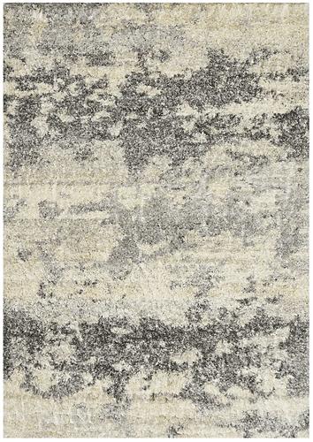 Merino Ivory/Grey Silhouette Area Rug by KAS Rugs