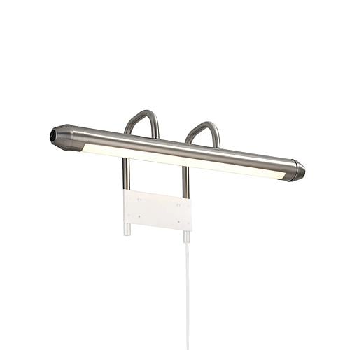 Bradley Bar Wall Light - Satin Nickel by Nova of California