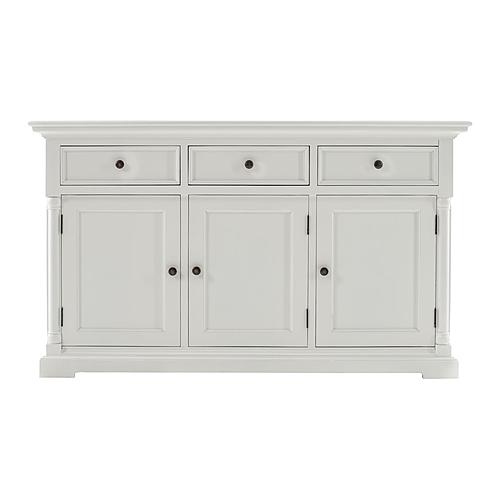 Provence Classic Sideboard with 3 doors, Classic White by Novasolo