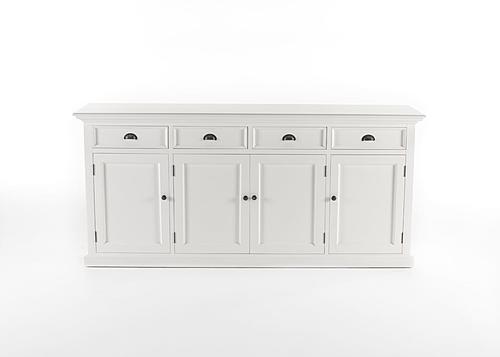 Halifax Buffet In Classic White by Novasolo