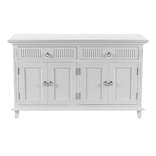 Skansen Buffet w/4 Doors in White by Novasolo