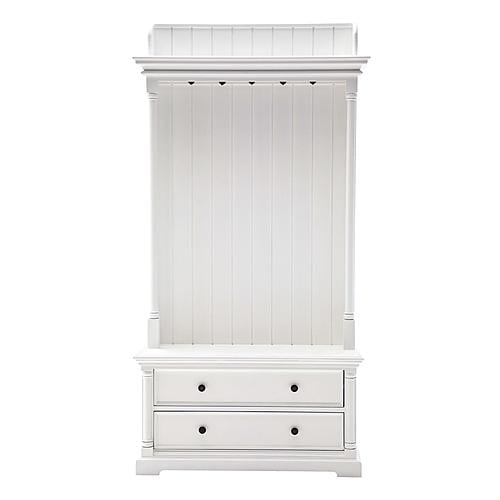 Provence Hall Tree, Classic White by Novasolo