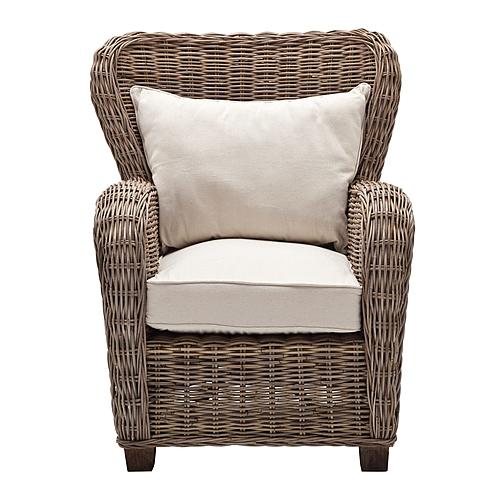 Wickerworks Queen Chair, Natural by Novasolo