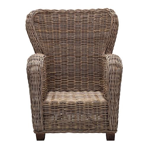 Wickerworks Queen Chair, Natural by Novasolo