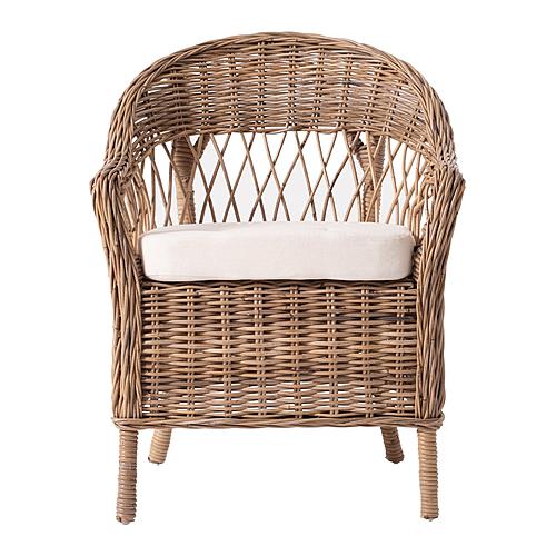 Wickerworks Monarch Chair (Set of 2), Natural by Novasolo