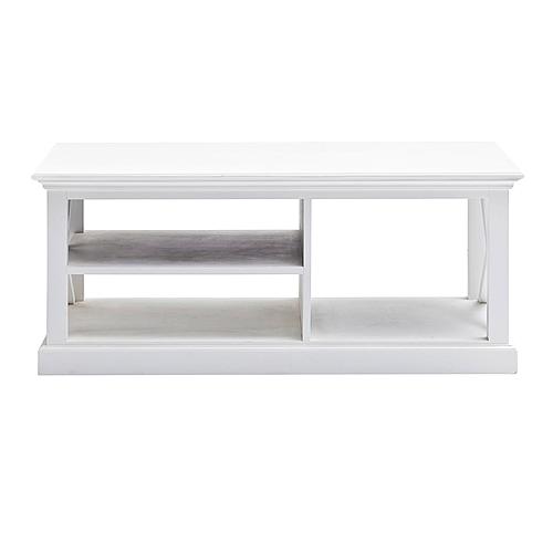 Halifax Coffee Table, Classic White by Novasolo