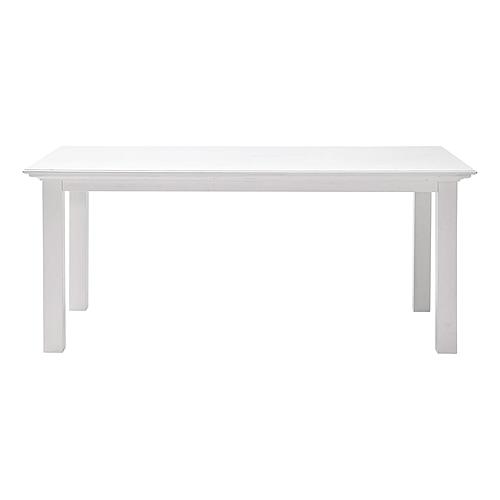 Halifax Dining Table 71x35, Classic White by Novasolo