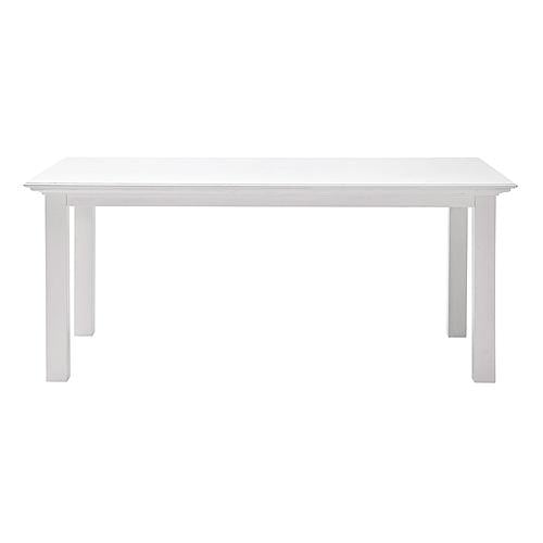 Halifax Dining Table 79x39, Classic White by Novasolo