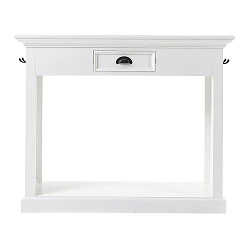 Halifax Kitchen Table Set, Classic White by Novasolo