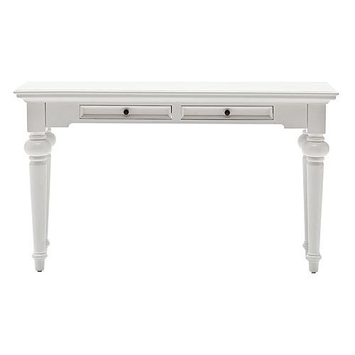 Provence Console Table, Classic White by Novasolo