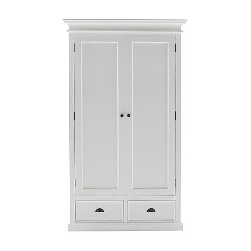 Halifax Wardrobe in Classic White by Novasolo
