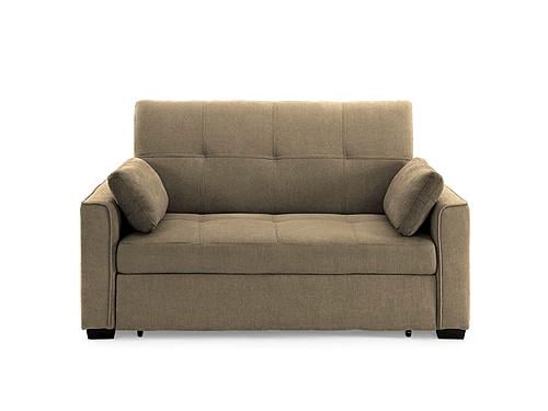 [NYC Deal] Nantucket Loveseat Full Size Sleeper Cappuccino by Night & Day Furniture