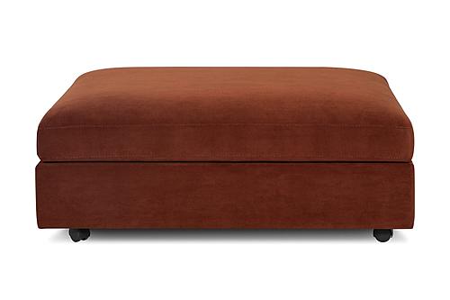 [Special Order] Ensemble Track Arm Storage Ottoman by Palliser