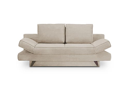 Boston Sofa Bed Sleeper (Queen Size) Perfect Cool Beige by Prestige Furnishings