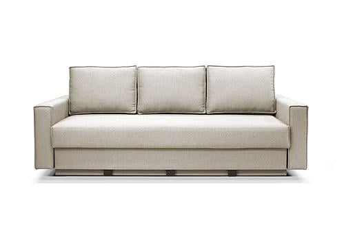 [Floor Sample] Country Modern Sofa Bed Sleeper (Queen Size) Perfect Cool Beige by Prestige Furnishings