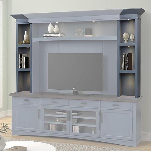 Americana Modern - Denim Hutch Piers by Parker House Furniture