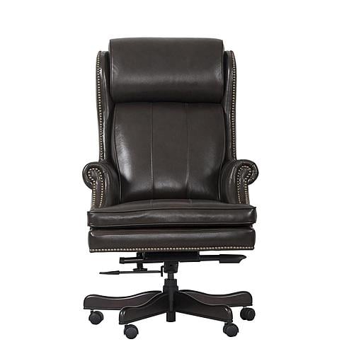 DC#105-PBR - Leather Desk Chair - Pacific Brown by Parker House Furniture