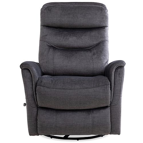 Gemini - Capri Charcoal Manual Swivel Recliner by Parker House Furniture