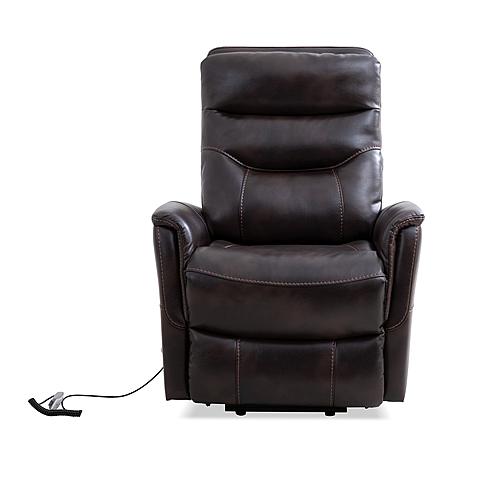 Gemini - Truffle Power Lift Recliner w/Articulating Headrest by Parker House Furniture