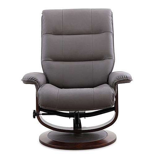 Knight - Haze Manual Reclining Swivel Chair & Ottoman by Parker House Furniture