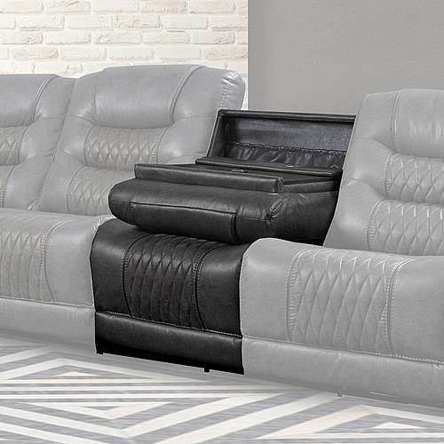 Outlaw - Stallion Armless Chair w/Drop Down Table by Parker House Furniture