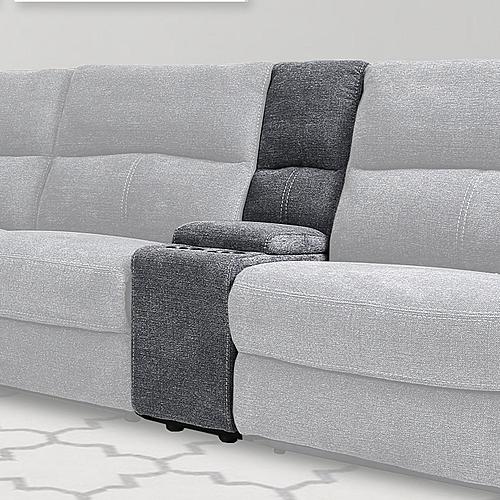 Polaris - Bizmark Grey Entertainment Console by Parker House Furniture