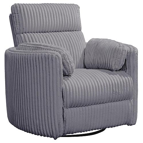 Radius - Mega Grey Power Swivel Glider Recliner by Parker House Furniture
