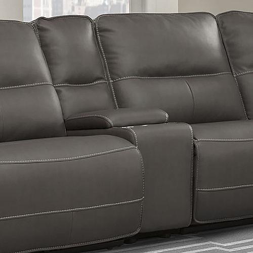 Spartacus - Haze Entertainment Console w/Usb Pop-Up by Parker House Furniture