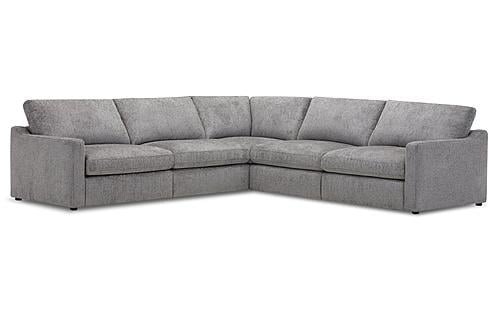 Surrender- Burmese Natural 5 Pc Package Sectional (911(2),910(2),950) by Parker House Furniture