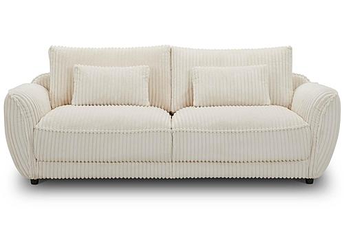 Utopia - Mega Ivory Sofa - 2 Cushion Seat w/Lumbar Pillow by Parker House Furniture