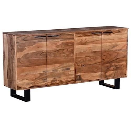 Myna 68 in. Acacia Wood and Metal Sideboard by Primo