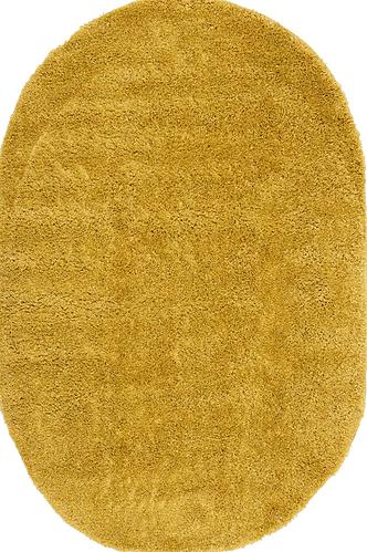 Pascal Yellow Comfort Shag Rug by Kalora