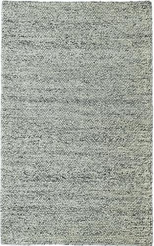 Pave Ivory Grey Cornerstone Area Rug by KAS Rugs