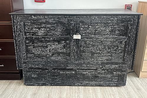 [Floor Sample] Poppy Blizzard Queen Murphy Cabinet Bed by Night & Day Furniture