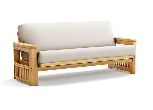 Futon Frame - Tudor Urban Oak by Prestige