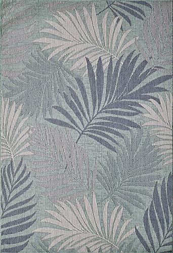Provo Aqua Palms Area Rug by KAS Rugs