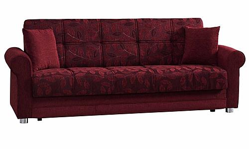 Rio Burgundy Sofa Bed by Casamode