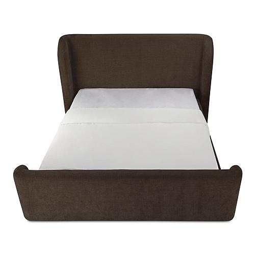 Sophia King Bed Brown by Moe's Home Collection