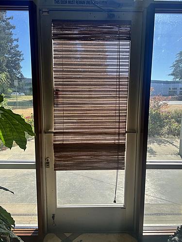 Bamboo Blind Pull-Up Style Design (Roman) by Prestige
