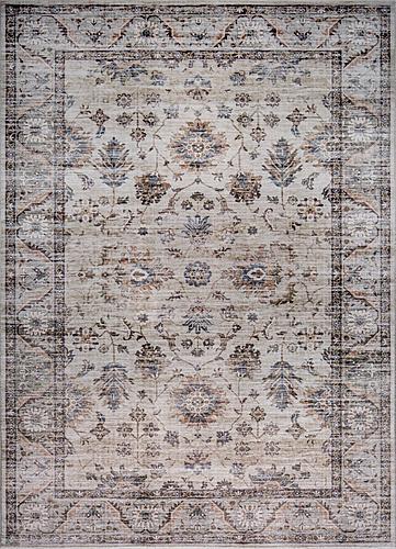 Roxy Beige Kashan Area Rug by KAS Rugs