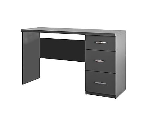 Gucio Gray Desk w/3 Drawers by Skyler Designs