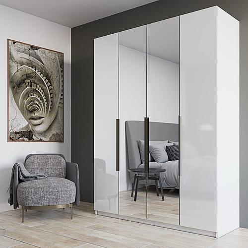 Paris 71 Mirror White Gloss by Skyler Designs