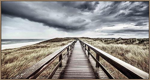 SF1216 Floating Tempered Glass with Foil (40x60) by Classy Art