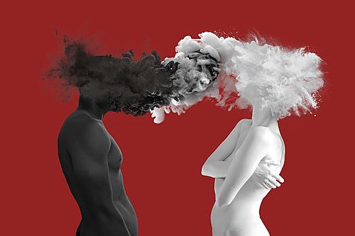 SF1520 Tempered Glass - Fatal Attraction (40x60) by Classy Art