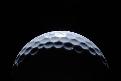 SF1678 Temp Glass w/Foil - Golf Eclipse (60x40) by Classy Art