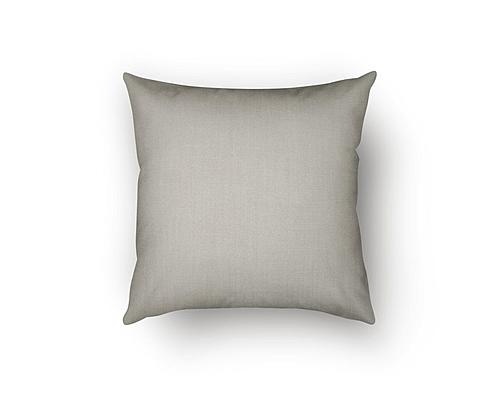 Atlantic Silver Decorative Throw Pillow by SIS Covers