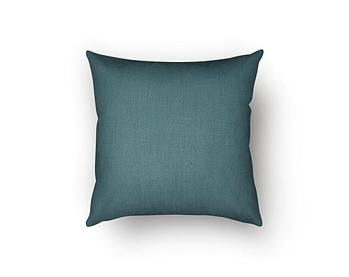 Atlantic Teal Decorative Throw Pillow by SIS Covers