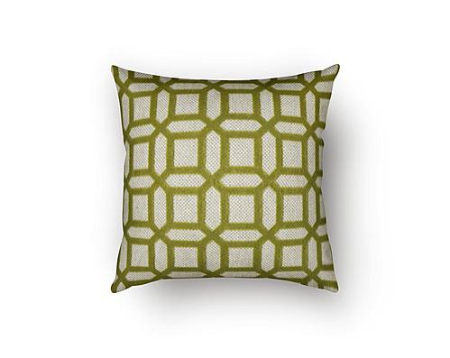 Bottega Citron Decorative Throw Pillow by SIS Covers