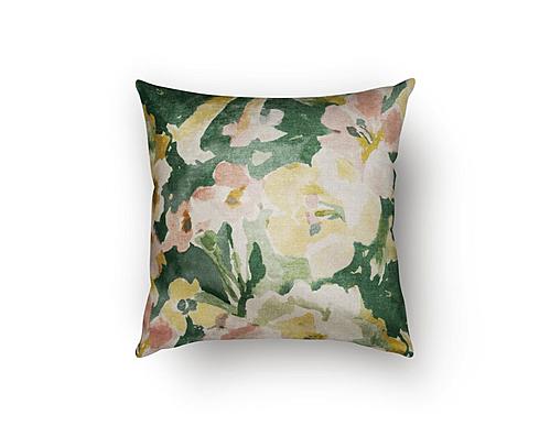 Daisy's Garden Decorative Throw Pillow by SIS Covers